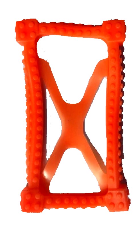 Capa Emborrachada Anti Impacto - Capinhas para Tablet - Para Tablet 7 Polegadas Laranja - laranja  - Central - unidade    Cod. CP 7 LR